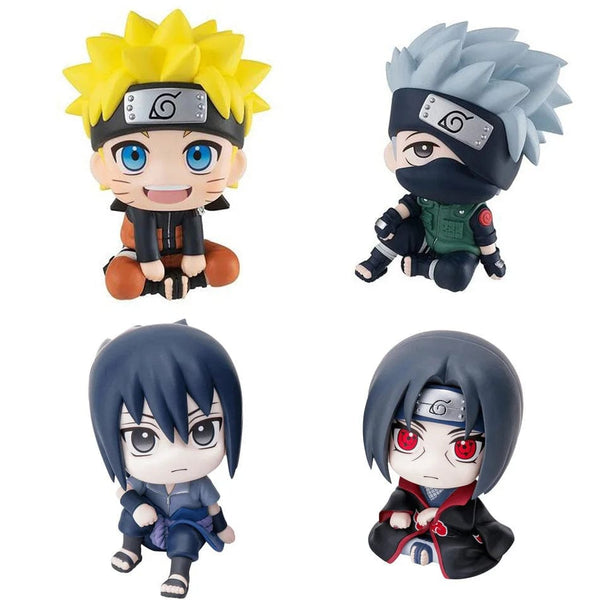 Planet Gates No box Hot 10cm Naruto Anime Figure Uzumaki Naruto Kakashi Uchiha Sasuke Itachi Cute Toys Q Figurals Action Figurine Model