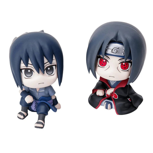 Planet Gates No box Hot 10cm Naruto Anime Figure Uzumaki Naruto Kakashi Uchiha Sasuke Itachi Cute Toys Q Figurals Action Figurine Model