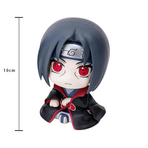 Planet Gates No box Hot 10cm Naruto Anime Figure Uzumaki Naruto Kakashi Uchiha Sasuke Itachi Cute Toys Q Figurals Action Figurine Model