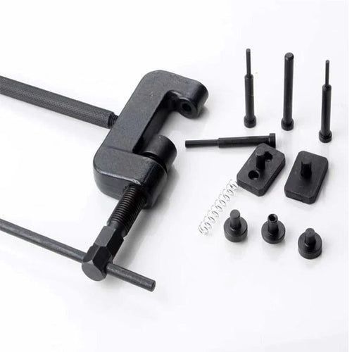 Planet Gates No Box Motorcycle Bike Chain Breaker Splitter Riveting Tool Repair Tools Set Launches Chain Pin Press Handle Motorbike Chain Riveter