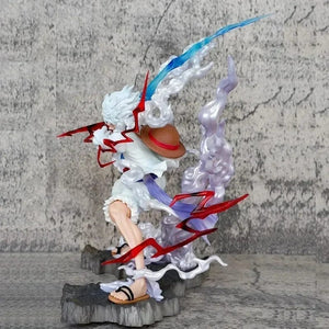 Planet Gates No Box One Piece Nica Luffy Figure Tightly Grasps The Lightning Fifth Gear Action Figurine Model Doll Model Anime Pvc Statue Toys Gift