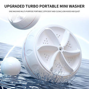Planet Gates no box Portable Mini Ultrasonic Washer for Baby Clothes Turbo Washing Machine High Power Underwear Socks Business Travel USB Washer