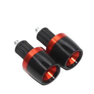 Planet Gates NO-logo Orange For Piaggio BQY BYQ FLY Liberty Medley 150 ZIP50 125 ww150 Beverly 300  Motorcycle CNC 7/8"22MM Grips Handle Bar Cap End Plugs