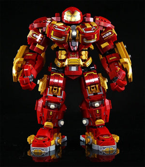 Planet Gates No original box New 2000+Pcs Marvel Toys Building Blocks Avengers Iron Man Superheroes Bricks Model Hulk Buster Mecha Gifts for Boys Adult Kids