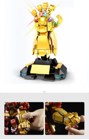 Planet Gates No original box New 2000+Pcs Marvel Toys Building Blocks Avengers Iron Man Superheroes Bricks Model Hulk Buster Mecha Gifts for Boys Adult Kids