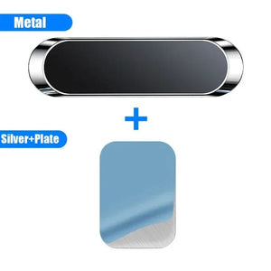 Planet Gates No rotation silver 360° Magnetic Car Phone Holder Stand Air Vent Magnet Car Mount GPS Smartphone Mobile Support in Car Dashboard for IPhone Samsung