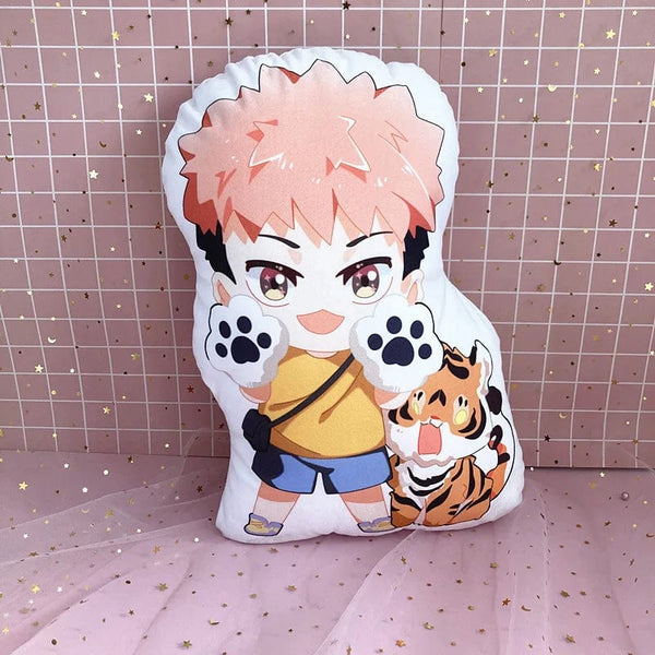 Planet Gates No14 / 10cm 10cm Anime Jujutsu Kaisen Plush Doll Itadori Yuji Fushiguro Megumi Gojo Satoru Soft Stuffed Cushion Kids Plushie Pillow Toys