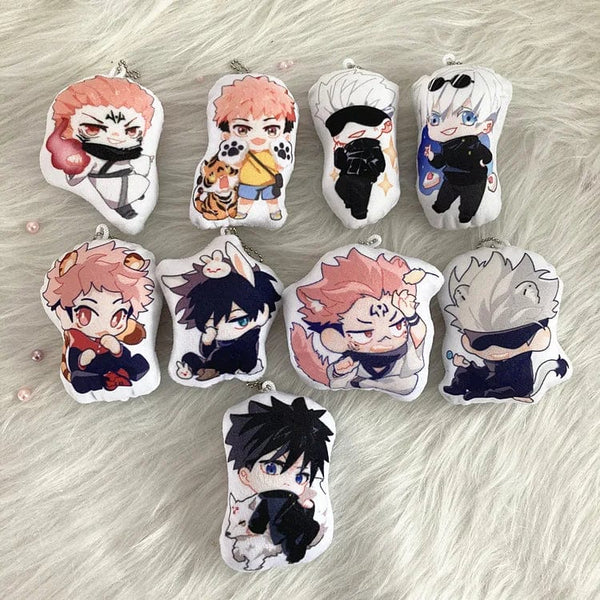 Planet Gates No14 / 10cm 10cm Anime Jujutsu Kaisen Plush Doll Itadori Yuji Fushiguro Megumi Gojo Satoru Soft Stuffed Cushion Kids Plushie Pillow Toys