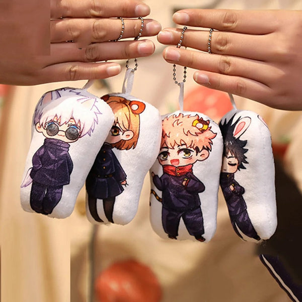Planet Gates No14 / 10cm 10cm Anime Jujutsu Kaisen Plush Doll Itadori Yuji Fushiguro Megumi Gojo Satoru Soft Stuffed Cushion Kids Plushie Pillow Toys