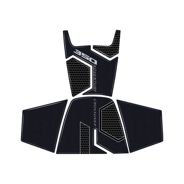 Planet Gates nodding area For HONDA ADV350 ADV 350 2022 2023 3D Motorcycle Resin Epoxy Sticker Protection Kit Tank Pad Anti Scratch Decal Non-slip