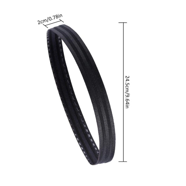 Planet Gates Non Slip Men Women Sweatband Sport Fitness Headband Tennis Badminton Basketball Running Headbands Hair Sweat Band