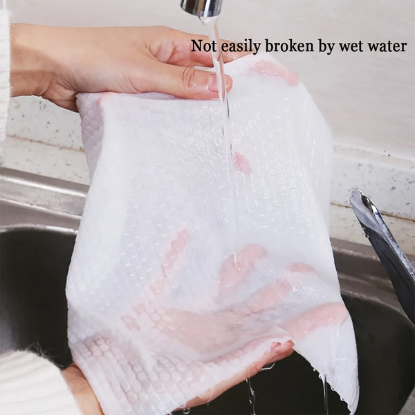 Planet Gates Non-woven Fabric / The Whole Crowd 1 Roll/150 Sheets Dishcloth, Multifunctional And Multi-purpose Dishcloth, Disposable Kitchen Paper Towels, Dishwashing Cloth, Cleaning Cloth, Non Oil Absorbing And Water Absorbing Roll Paper