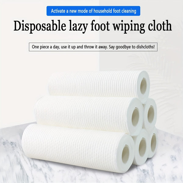 Planet Gates Non-woven Fabric / The Whole Crowd 1 Roll/150 Sheets Dishcloth, Multifunctional And Multi-purpose Dishcloth, Disposable Kitchen Paper Towels, Dishwashing Cloth, Cleaning Cloth, Non Oil Absorbing And Water Absorbing Roll Paper