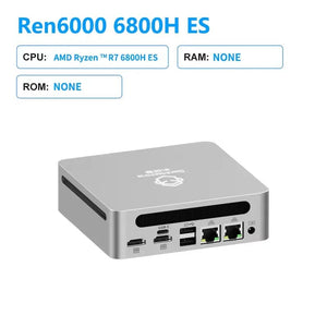 Planet Gates None / AU / CHINA Genmachine AMD R7 Ryzen 7 6800H ES Mini PC Windows 11 WiFi 6 Gaming PC DDR5 4800MHz 4.4GHz CPU M.2 Display Computer Support 4K