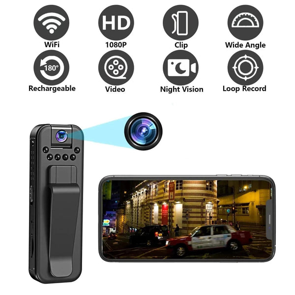 Planet Gates none Wifi camera / only camera 1080P Body Mini Camera Portable Small Digital Video Recorder Police BodyCam Infrared Night Vision Miniature Camcorder
