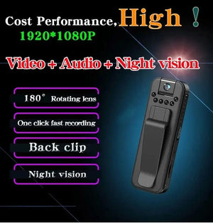 Planet Gates none Wifi camera / only camera 1080P Body Mini Camera Portable Small Digital Video Recorder Police BodyCam Infrared Night Vision Miniature Camcorder