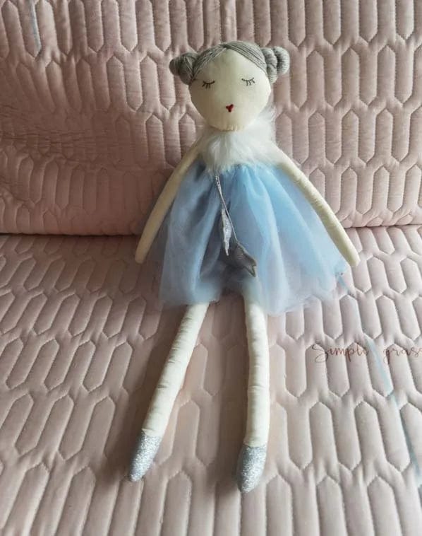 Planet Gates Nordic 50cm Fairy Soothing Girl Doll Plush Toys for Baby Girls Sleeping Toys Kids Gift Baby Girls Room Decoration Nursery Decor