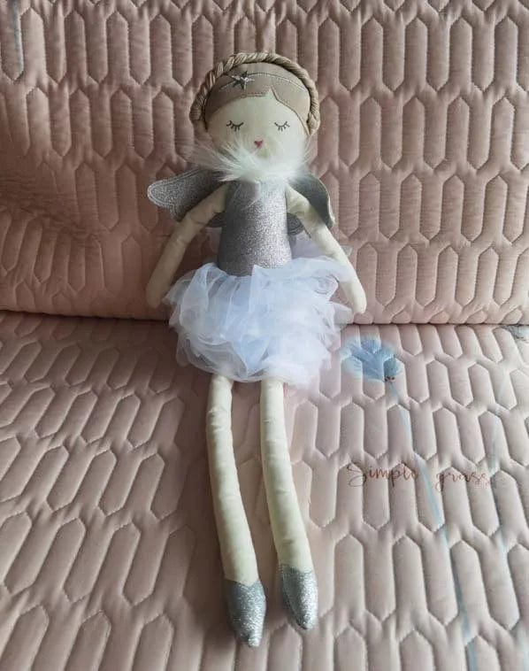 Planet Gates Nordic 50cm Fairy Soothing Girl Doll Plush Toys for Baby Girls Sleeping Toys Kids Gift Baby Girls Room Decoration Nursery Decor