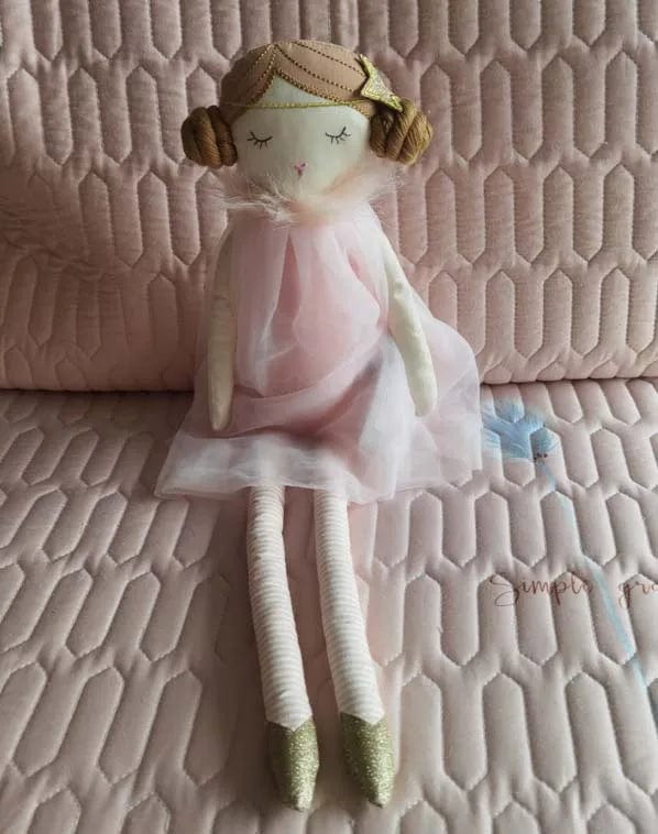 Planet Gates Nordic 50cm Fairy Soothing Girl Doll Plush Toys for Baby Girls Sleeping Toys Kids Gift Baby Girls Room Decoration Nursery Decor