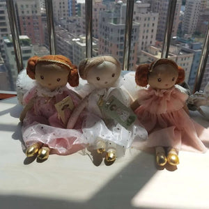 Planet Gates Nordic 50cm Fairy Soothing Girl Doll Plush Toys for Baby Girls Sleeping Toys Kids Gift Baby Girls Room Decoration Nursery Decor