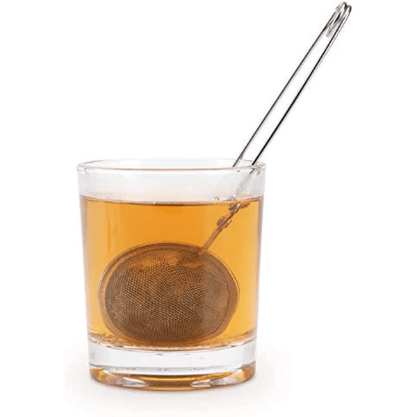 Planet Gates Normal 3pcs Premium Stainless Steel Snap Ball Tea Strainer With Handle - Fine Mesh Loose Leaf Tea Infuser For Fine Brewing (Large)