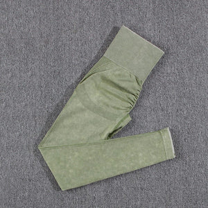 Planet Gates NORMOV 2Pcs Gym Women Sets Seamless Yoga Set High Waist Gym Sportwear Push Up Sport Workout Sets Fitness Long Sleeve Gym Suit