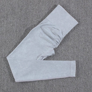 Planet Gates NORMOV 2Pcs Gym Women Sets Seamless Yoga Set High Waist Gym Sportwear Push Up Sport Workout Sets Fitness Long Sleeve Gym Suit