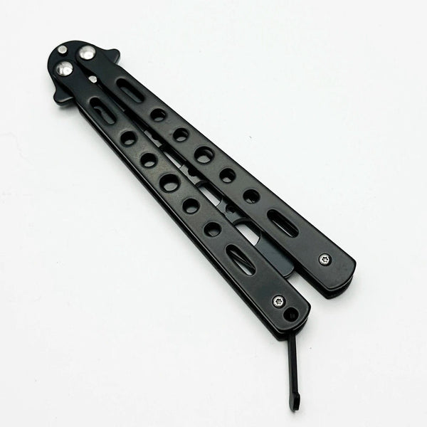Planet Gates Novice Training Practice Butterfly Knife Fantasy Throwing Knife Safe and Hands Free Training Butterfly Folding Knife Tool