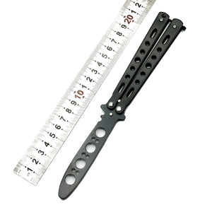 Planet Gates Novice Training Practice Butterfly Knife Fantasy Throwing Knife Safe and Hands Free Training Butterfly Folding Knife Tool