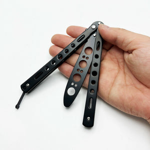 Planet Gates Novice Training Practice Butterfly Knife Fantasy Throwing Knife Safe and Hands Free Training Butterfly Folding Knife Tool