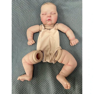 Planet Gates NPK 21inch Already Finished Painted Reborn Doll Parts Peaches  Cute Baby 3D Painting with Visible Veins Cloth Body Included
