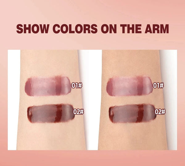 Planet Gates Nude Brown Plumping Lip Gloss Moisturising Colored Lip Oil Transparent Fullness Lips Tint Soft Tube Make Up Beauty Lips Care 12g