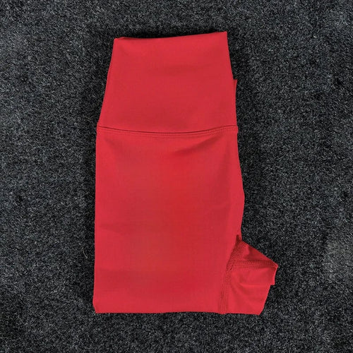 Planet Gates NX-pure red / M-4 Sports Yoga Pants Women's High Waist Sports Running Cycling Quick Drying Breathable High Quality Hip Lifting Yoga Pants