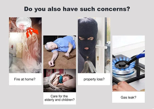 Planet Gates O / EU Plug PGST Residential Tuya Smart Gsm Wifi Alarm System for Home Wireless Security Alarm House Smart Life App Control work with ALexa