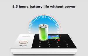 Planet Gates O / EU Plug PGST Residential Tuya Smart Gsm Wifi Alarm System for Home Wireless Security Alarm House Smart Life App Control work with ALexa