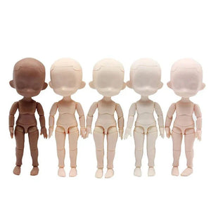 Planet Gates OB11 Body or GSC Head Pink/ Normal/ White/ Coffe Skin Body 1/12 Bjd Doll Accessories Dress Up Toys Gift