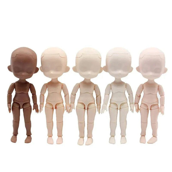 Planet Gates OB11 Body or GSC Head Pink/ Normal/ White/ Coffe Skin Body 1/12 Bjd Doll Accessories Dress Up Toys Gift