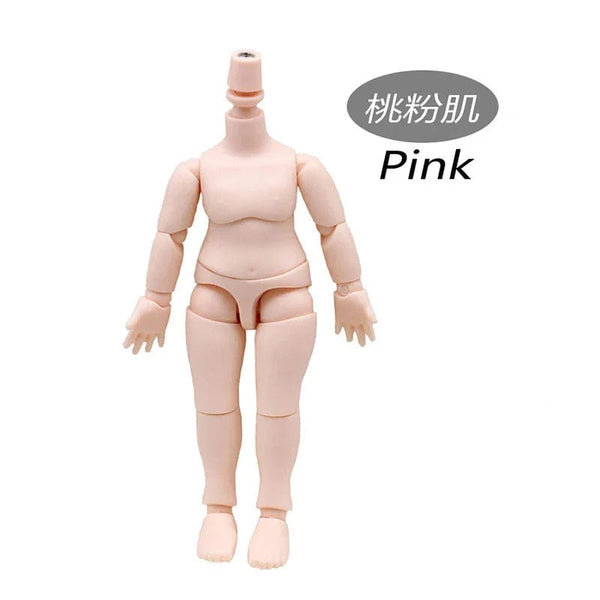 Planet Gates OB11 Body or GSC Head Pink/ Normal/ White/ Coffe Skin Body 1/12 Bjd Doll Accessories Dress Up Toys Gift