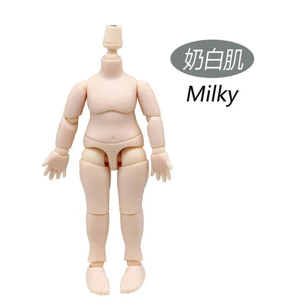 Planet Gates OB11 Body or GSC Head Pink/ Normal/ White/ Coffe Skin Body 1/12 Bjd Doll Accessories Dress Up Toys Gift