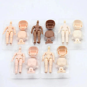 Planet Gates OB11 Body or GSC Head Pink/ Normal/ White/ Coffe Skin Body 1/12 Bjd Doll Accessories Dress Up Toys Gift