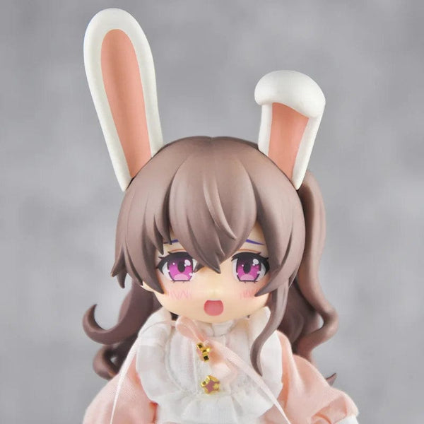 Planet Gates OB11 Doll Magnet black Cat's ears White Rabbit Ears Replacement Head Accessories For Nendoroids, Obitsu 11, Gsc Head, 1/12 Bjd