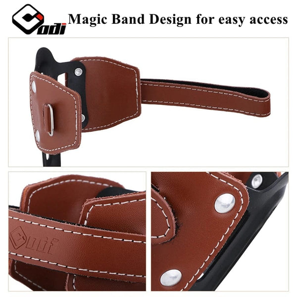 Planet Gates ODI Bicycle Bottle Cage Retro Cowhide Aluminum Alloy 53g Water Cup Holder for MTB Road Folding Bike Cycling Equipment Bike Parts