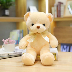 Planet Gates Off white / 30CM Cute Teddy Bear Plush Soft Stuffed Bear Animal Toy Plushie Kawaii Cat Baby Sleeping Toys Home Decor For Kids Girl Gifts