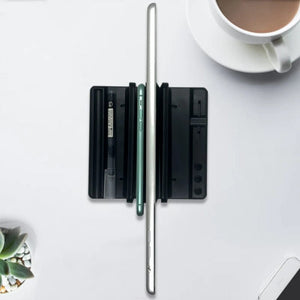 Planet Gates Office Laptop Stand Vertical Save Desktop Space Easy To Place Computer Accessories Scalable Width Office Desk Storage