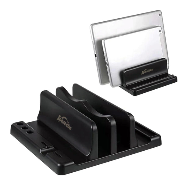 Planet Gates Office Laptop Stand Vertical Save Desktop Space Easy To Place Computer Accessories Scalable Width Office Desk Storage