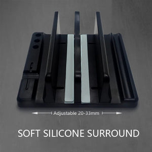 Planet Gates Office Laptop Stand Vertical Save Desktop Space Easy To Place Computer Accessories Scalable Width Office Desk Storage