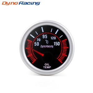 Planet Gates Oil temp gauge Dynoracing 2" 52mm Smoke lens Boost gauge bar psi Vacuum Water temp Oil temp Oil press Voltmeter Fuel level Tachometer rpm gauge