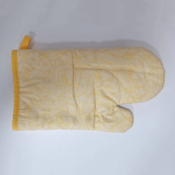 Planet Gates One / 27cm x 16cm Disney Belle Princess Oven Gloves Cartoon Figures Baking Cooking Anti-scald Insulation Glove Kitchen Microwave Oven Accessories