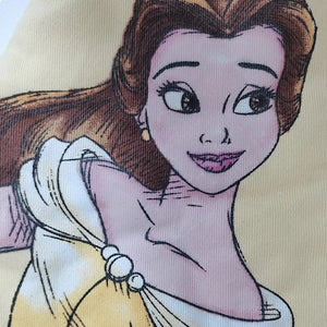 Planet Gates One / 27cm x 16cm Disney Belle Princess Oven Gloves Cartoon Figures Baking Cooking Anti-scald Insulation Glove Kitchen Microwave Oven Accessories