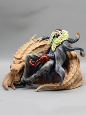 Planet Gates One Piece Bt Sitting Posture Laosha Gk Anime Figure Crocodile Shichibukai Sand Crocodile Figures Model Collectible Toy gifts